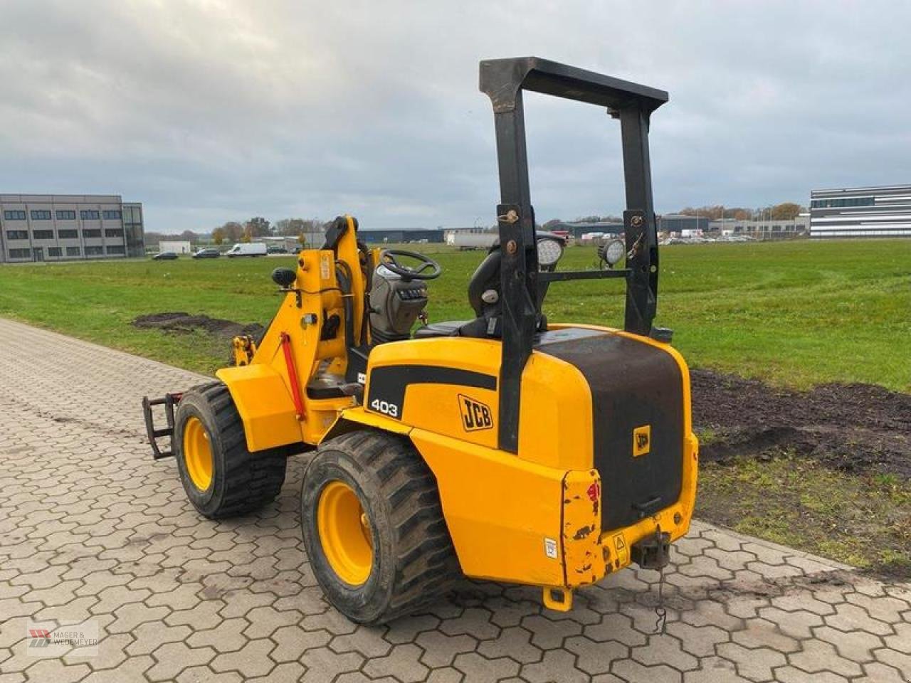 Radlader des Typs JCB 403 KOMPAKTRADLADER, HOFLADER, Gebrauchtmaschine in Oyten (Bild 6)