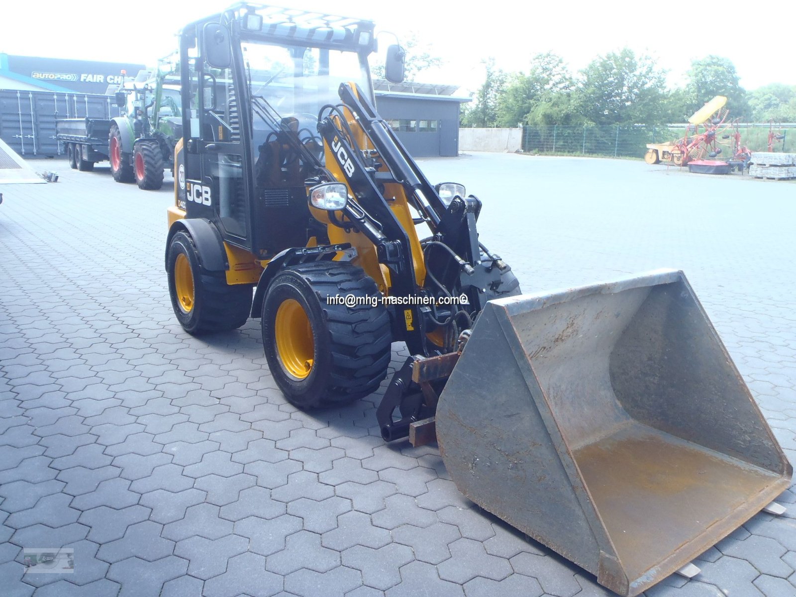 Radlader del tipo JCB 403 nur 1575 h, Gebrauchtmaschine en Gescher (Imagen 3)