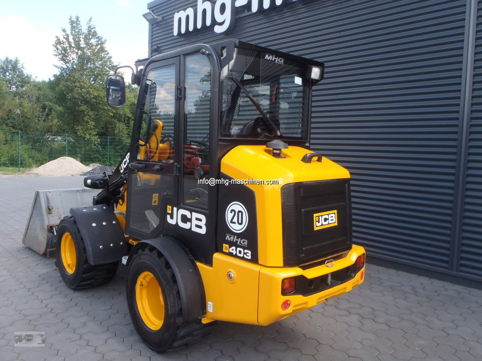 Radlader des Typs JCB 403 nur 1575 h, Gebrauchtmaschine in Gescher (Bild 5)