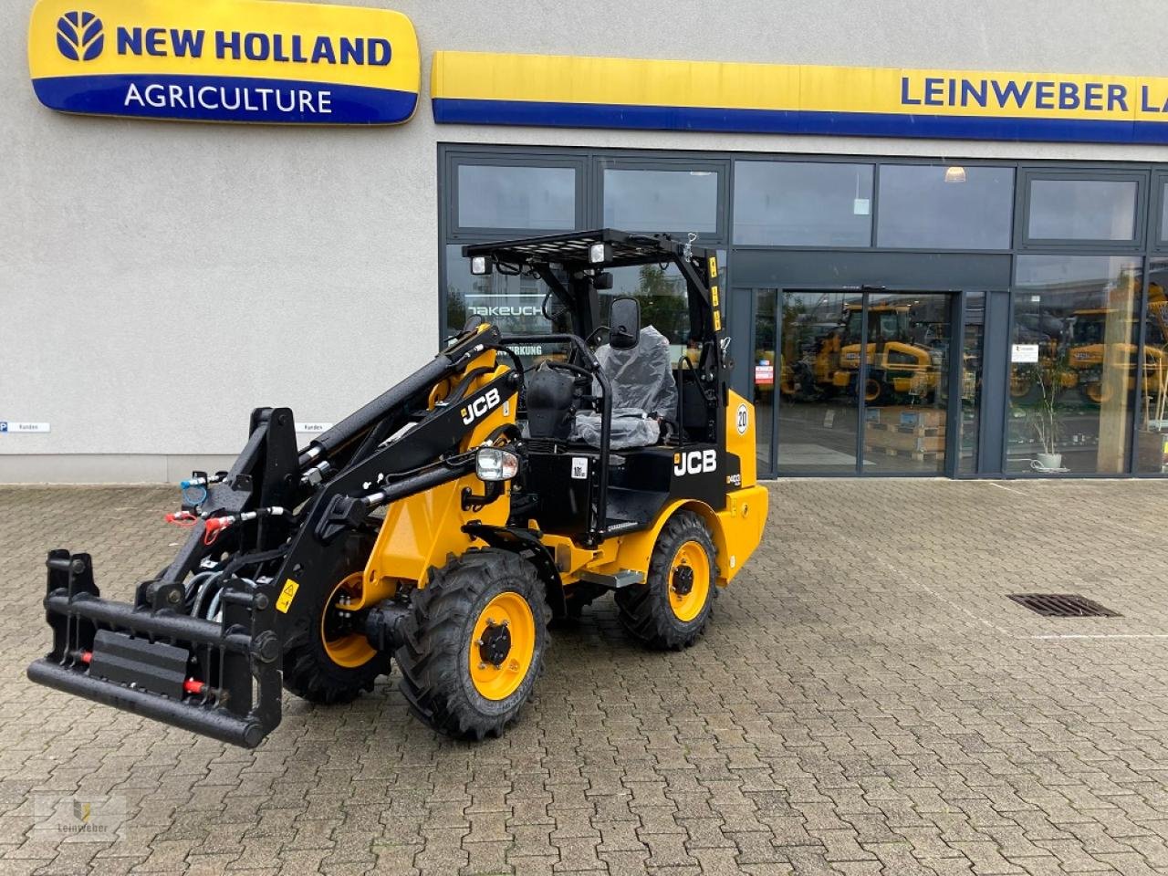 Radlader del tipo JCB 403 Plus Agri, Neumaschine en Neuhof - Dorfborn (Imagen 1)