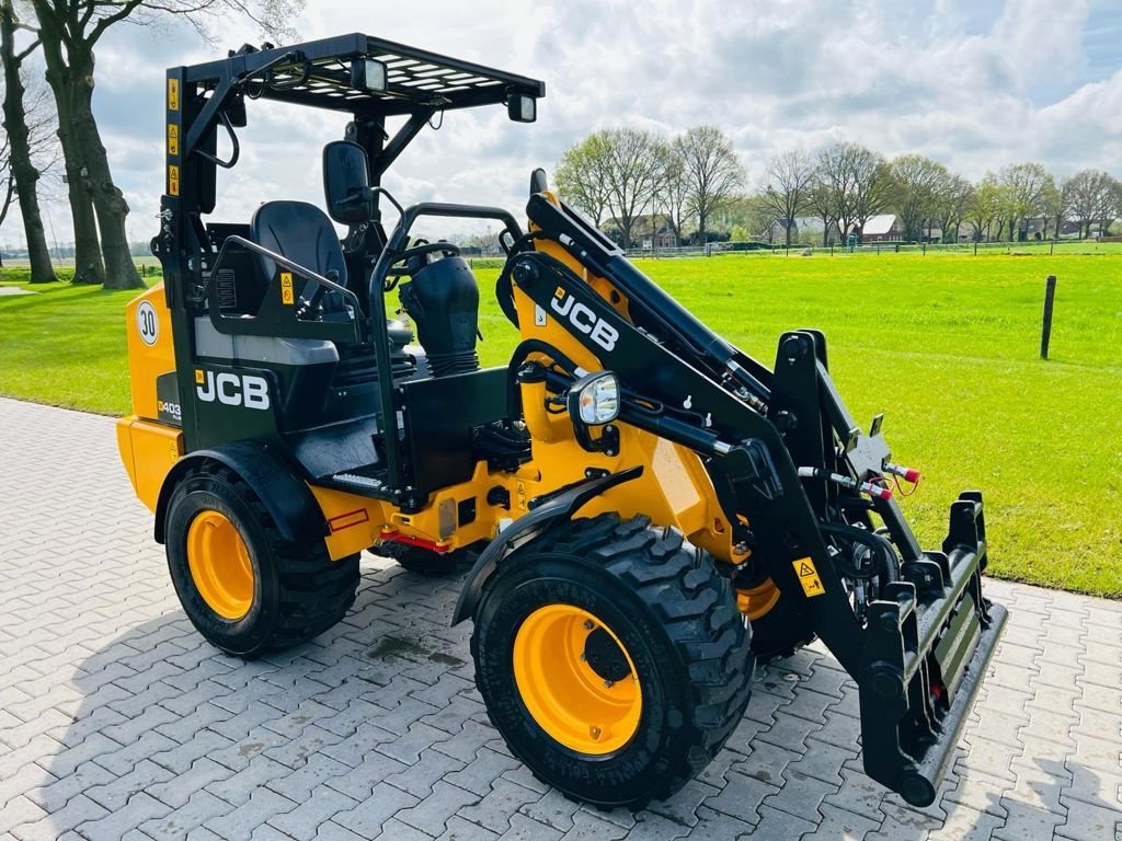 Radlader typu JCB 403 Plus met klapdak, Neumaschine v Coevorden (Obrázek 3)