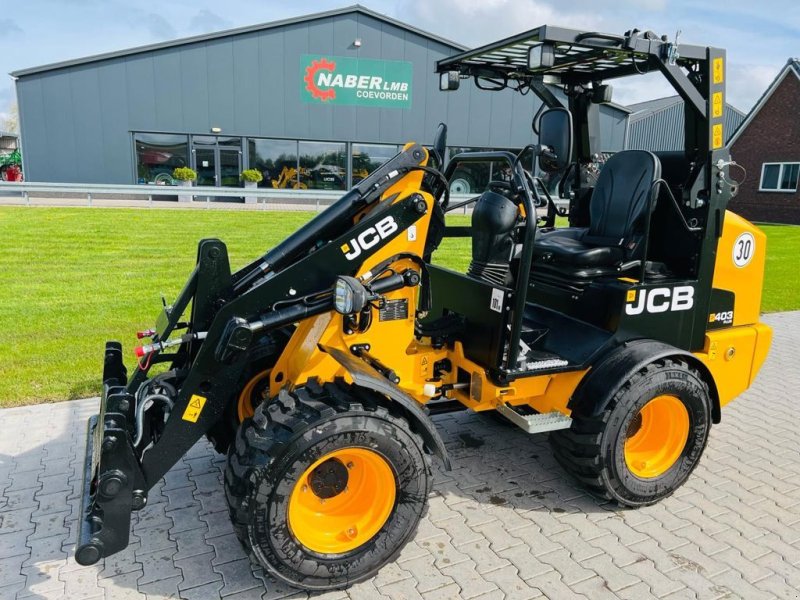 Radlader του τύπου JCB 403 Plus met klapdak, Neumaschine σε Coevorden (Φωτογραφία 1)