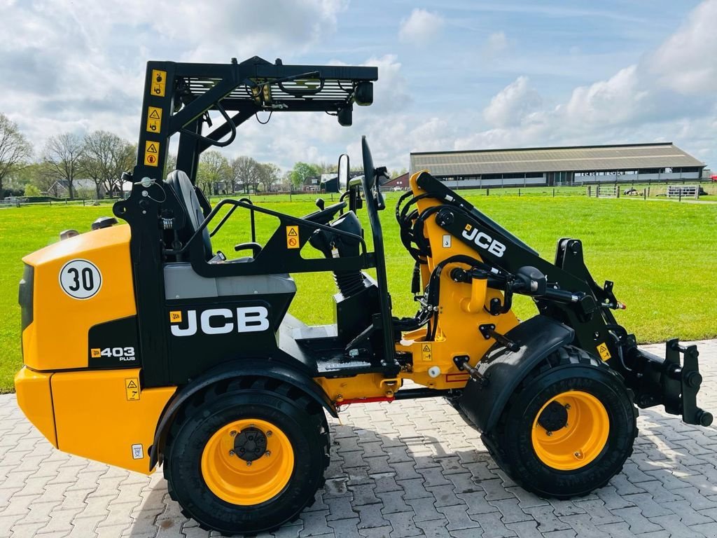 Radlader typu JCB 403 Plus met klapdak, Neumaschine w Coevorden (Zdjęcie 4)