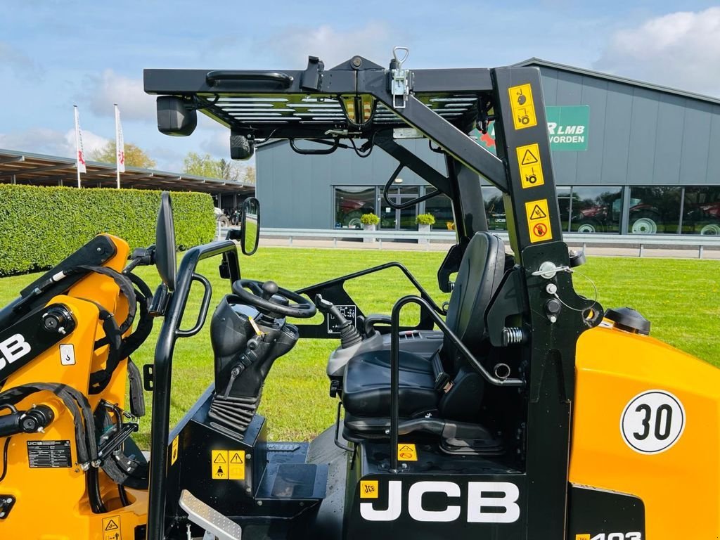 Radlader typu JCB 403 Plus met klapdak, Neumaschine v Coevorden (Obrázok 9)