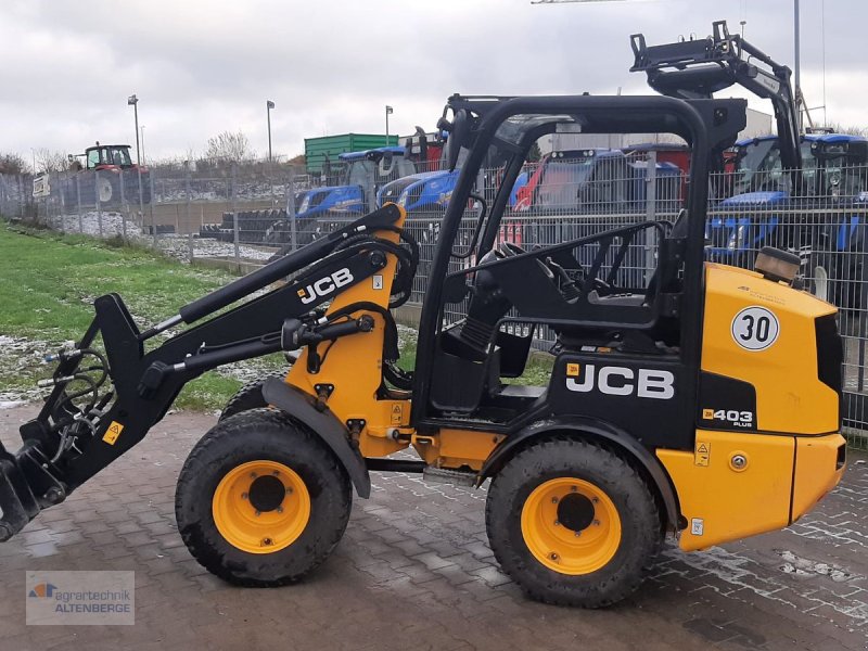 Radlader typu JCB 403 Plus mit Fahrerschutzdach, Gebrauchtmaschine v Altenberge (Obrázek 1)