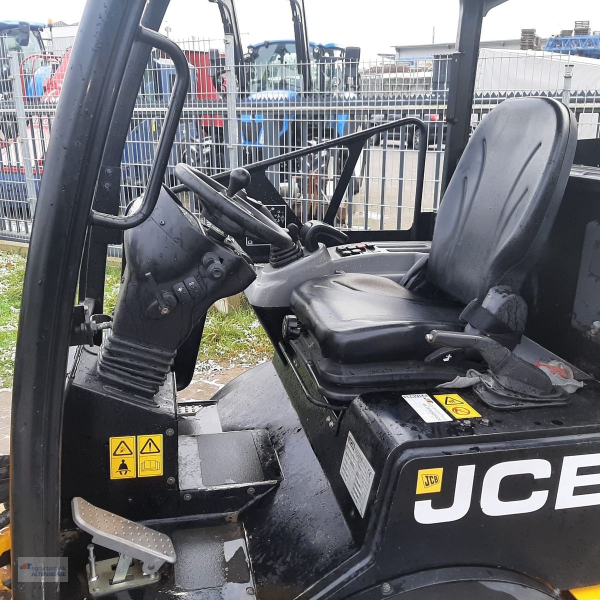 Radlader del tipo JCB 403 Plus mit Fahrerschutzdach, Gebrauchtmaschine In Altenberge (Immagine 7)