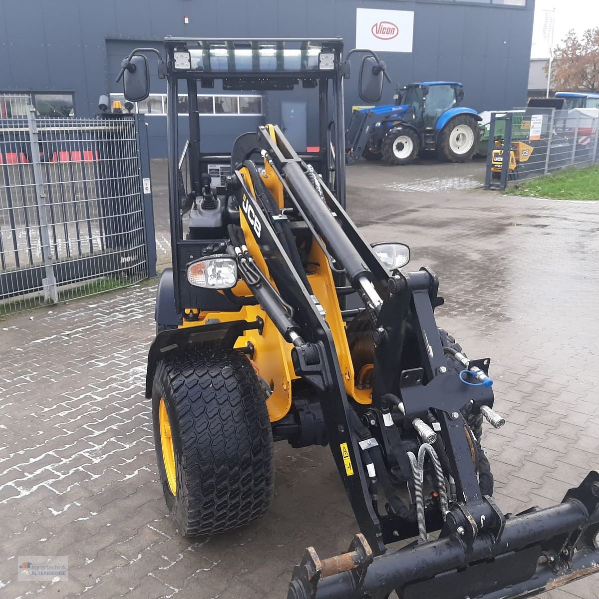 Radlader del tipo JCB 403 Plus mit Fahrerschutzdach, Gebrauchtmaschine In Altenberge (Immagine 2)