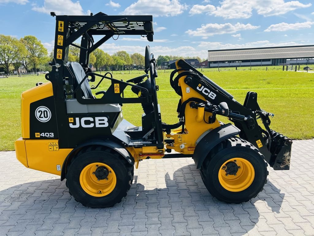 Radlader van het type JCB 403 Smart Power met klapdak, Gebrauchtmaschine in Coevorden (Foto 4)