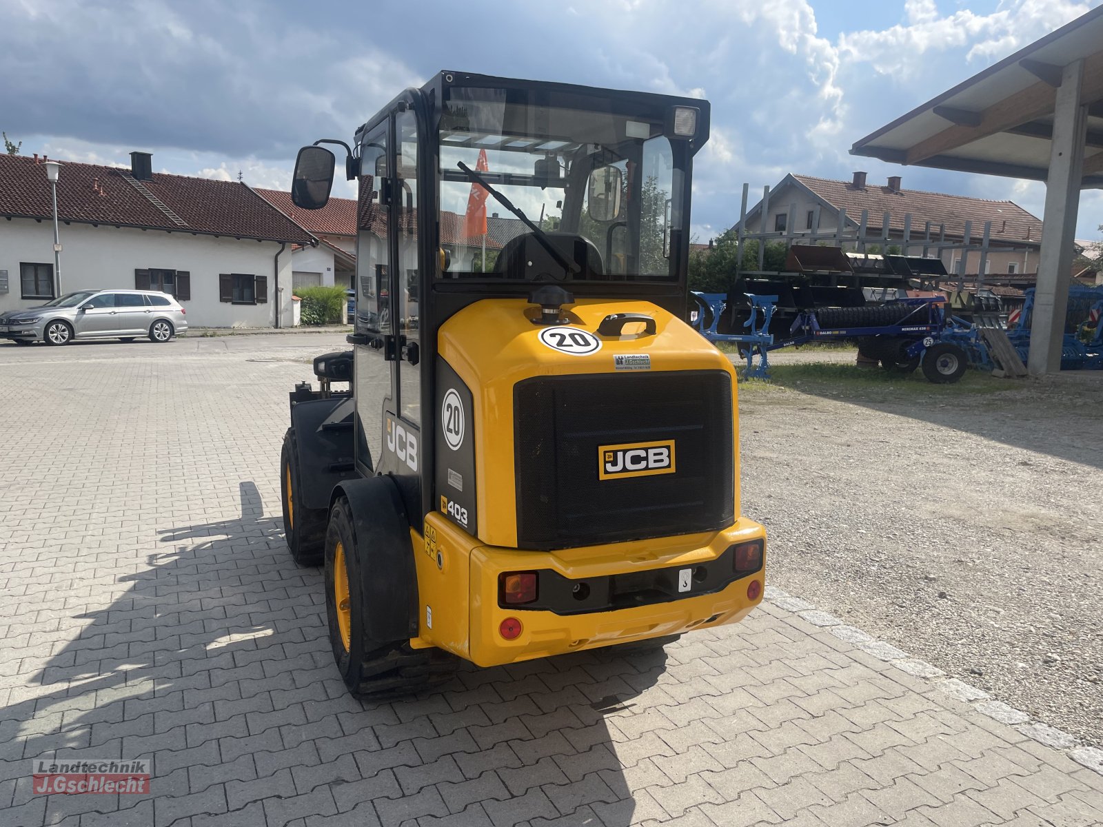 Radlader typu JCB 403 Smart Power, Gebrauchtmaschine v Mühldorf (Obrázok 11)