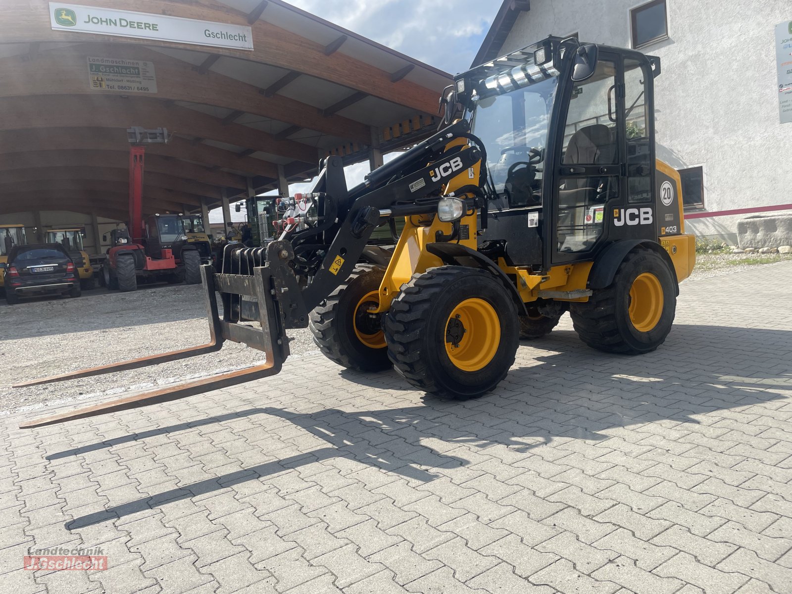 Radlader del tipo JCB 403 Smart Power, Gebrauchtmaschine en Mühldorf (Imagen 15)