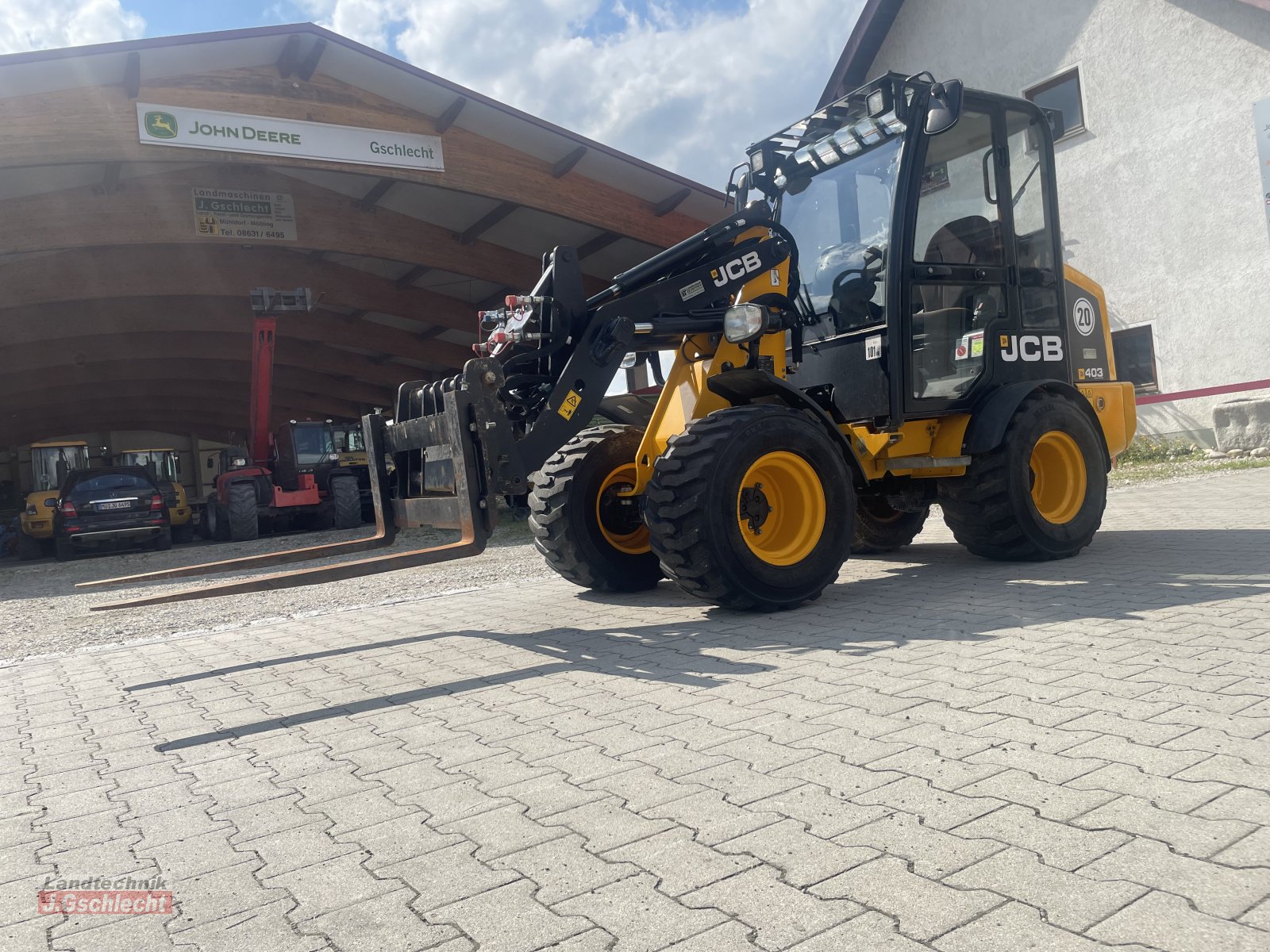 Radlader des Typs JCB 403 Smart Power, Gebrauchtmaschine in Mühldorf (Bild 16)