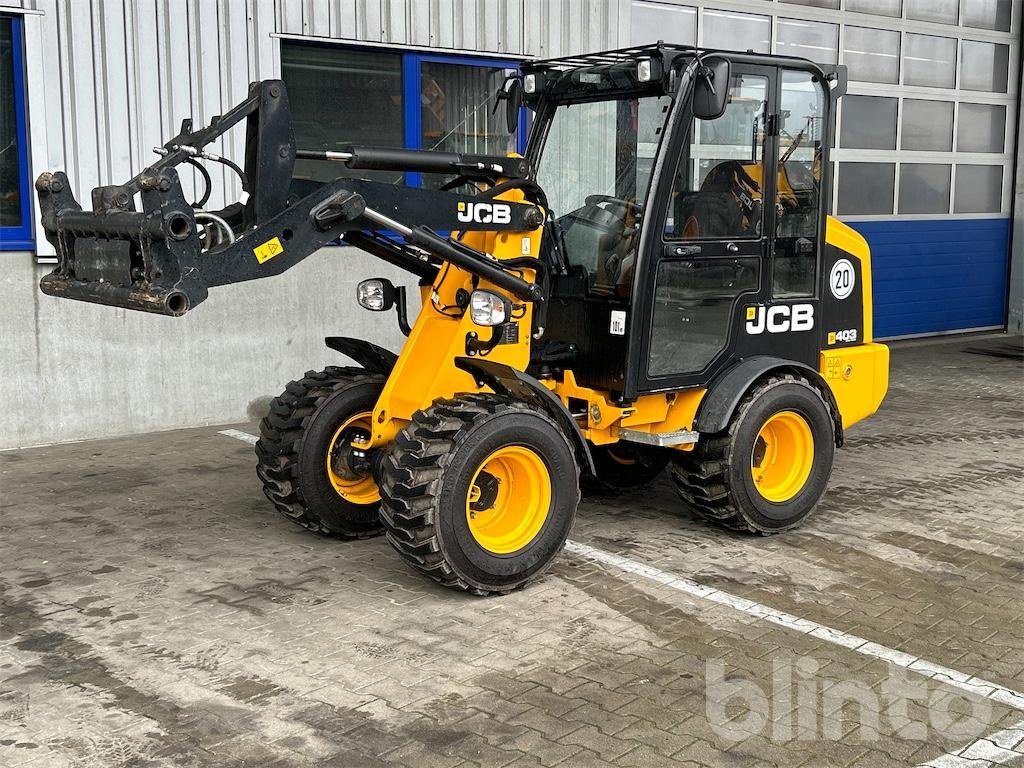 Radlader typu JCB 403 Smart Power, Gebrauchtmaschine v Düsseldorf (Obrázok 2)