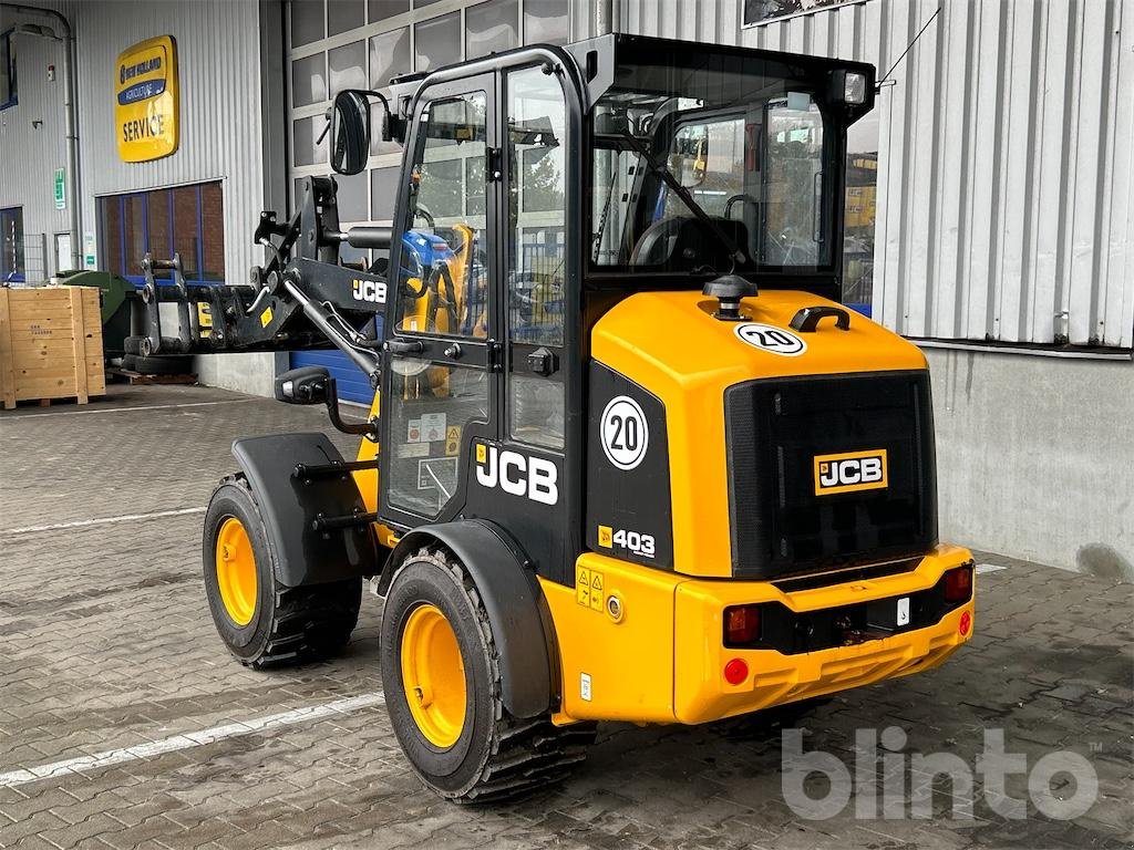 Radlader от тип JCB 403 Smart Power, Gebrauchtmaschine в Düsseldorf (Снимка 3)