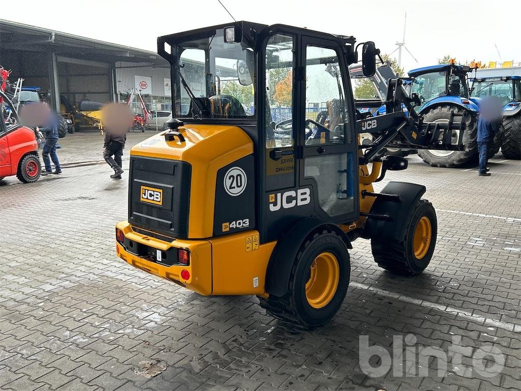 Radlader des Typs JCB 403 Smart Power, Gebrauchtmaschine in Düsseldorf (Bild 4)