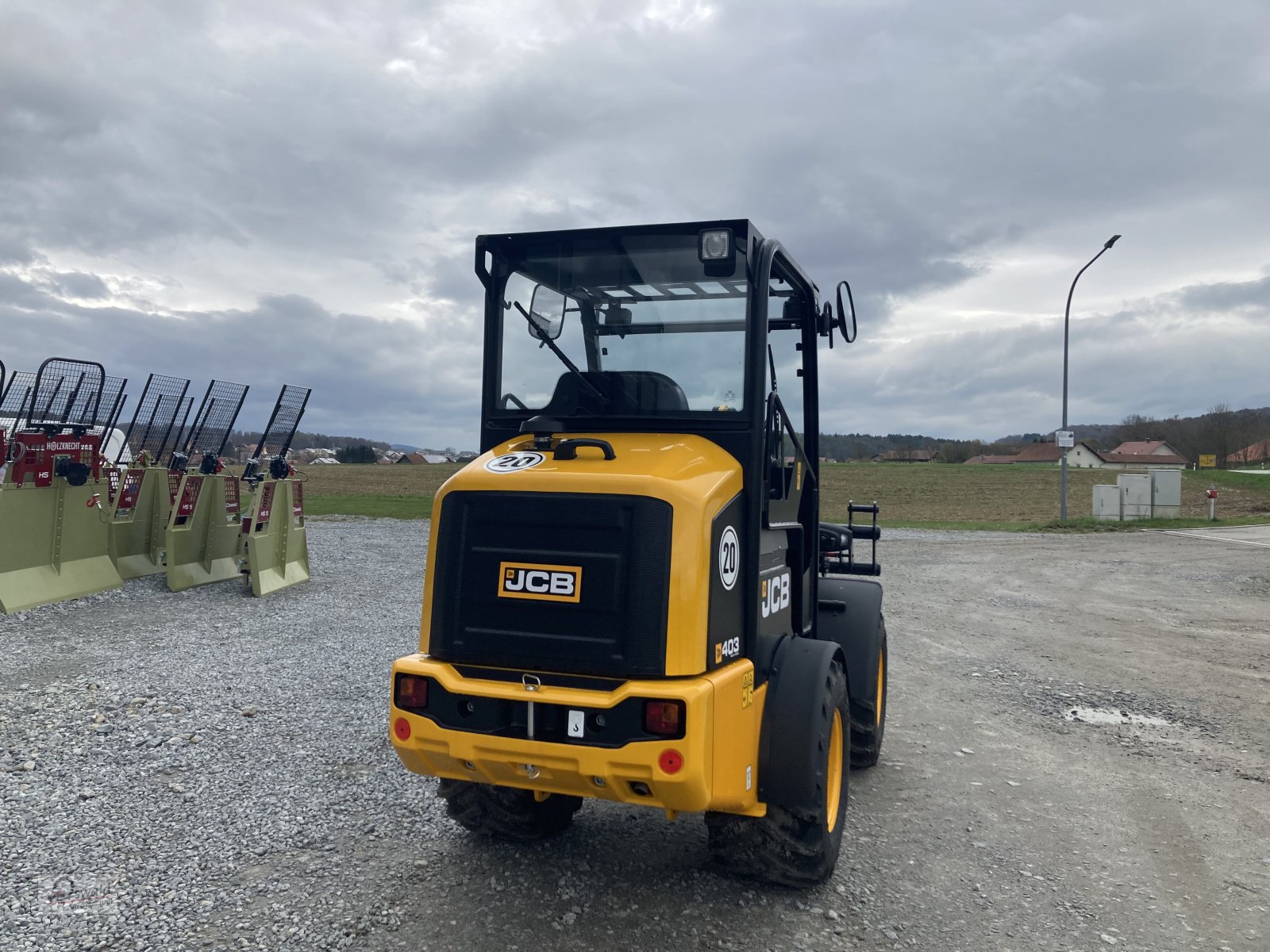 Radlader типа JCB 403 Smart Power, Neumaschine в Iggensbach (Фотография 5)