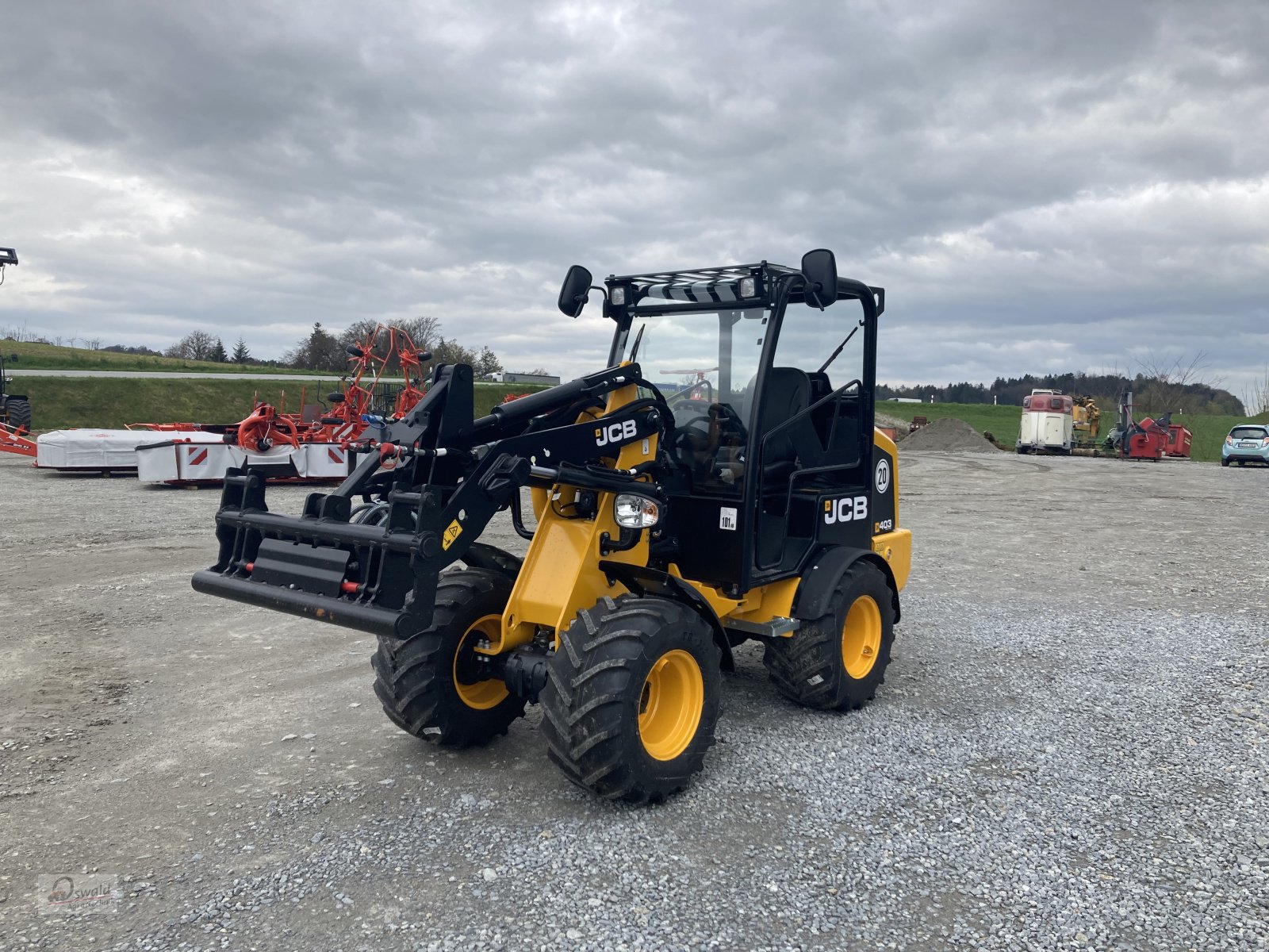 Radlader типа JCB 403 Smart Power, Neumaschine в Iggensbach (Фотография 10)