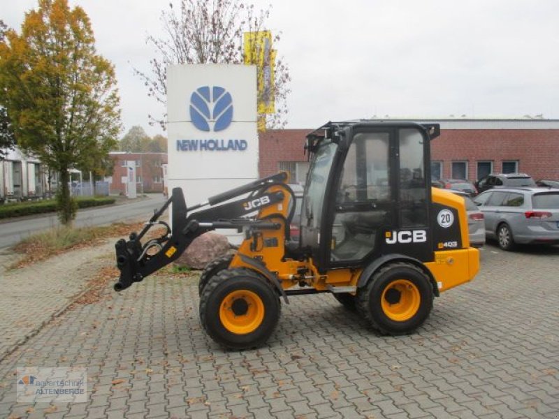 Radlader del tipo JCB 403 SmartPower mit Kabine, Gebrauchtmaschine en Altenberge (Imagen 1)