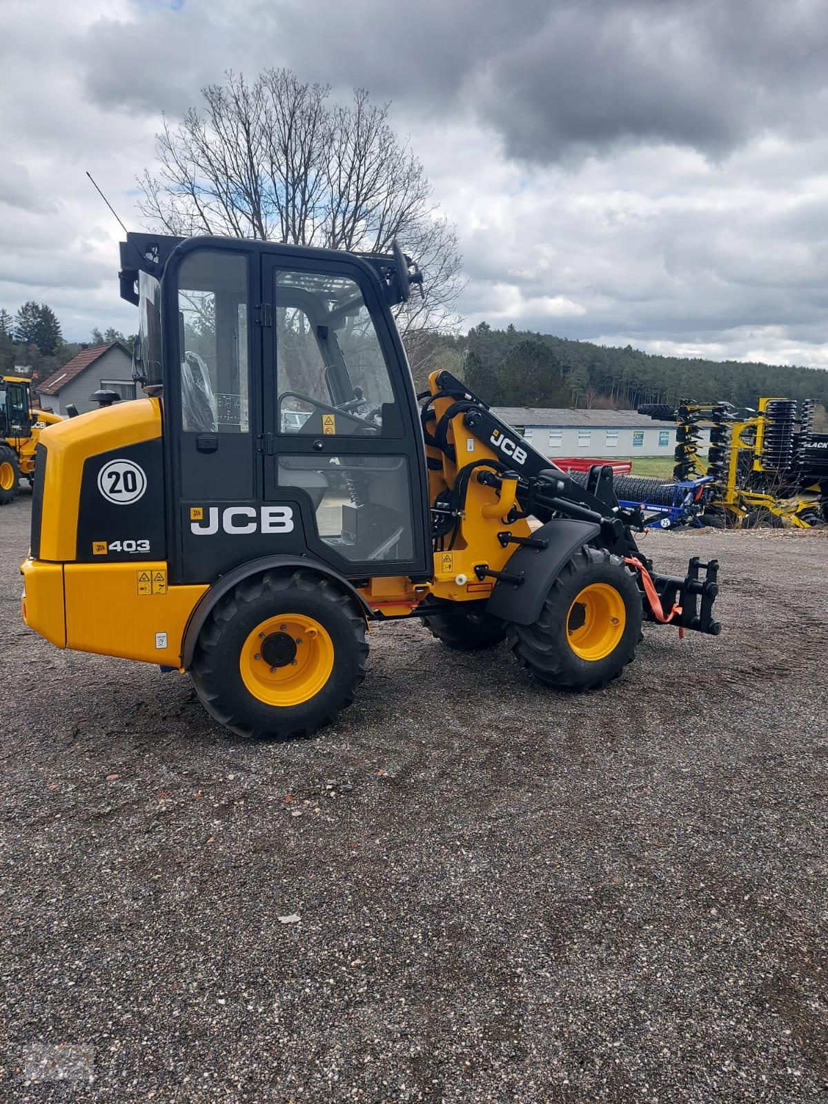 Radlader typu JCB 403 Vollkabine mit Heizung 25PS, Neumaschine v Pegnitz (Obrázek 4)