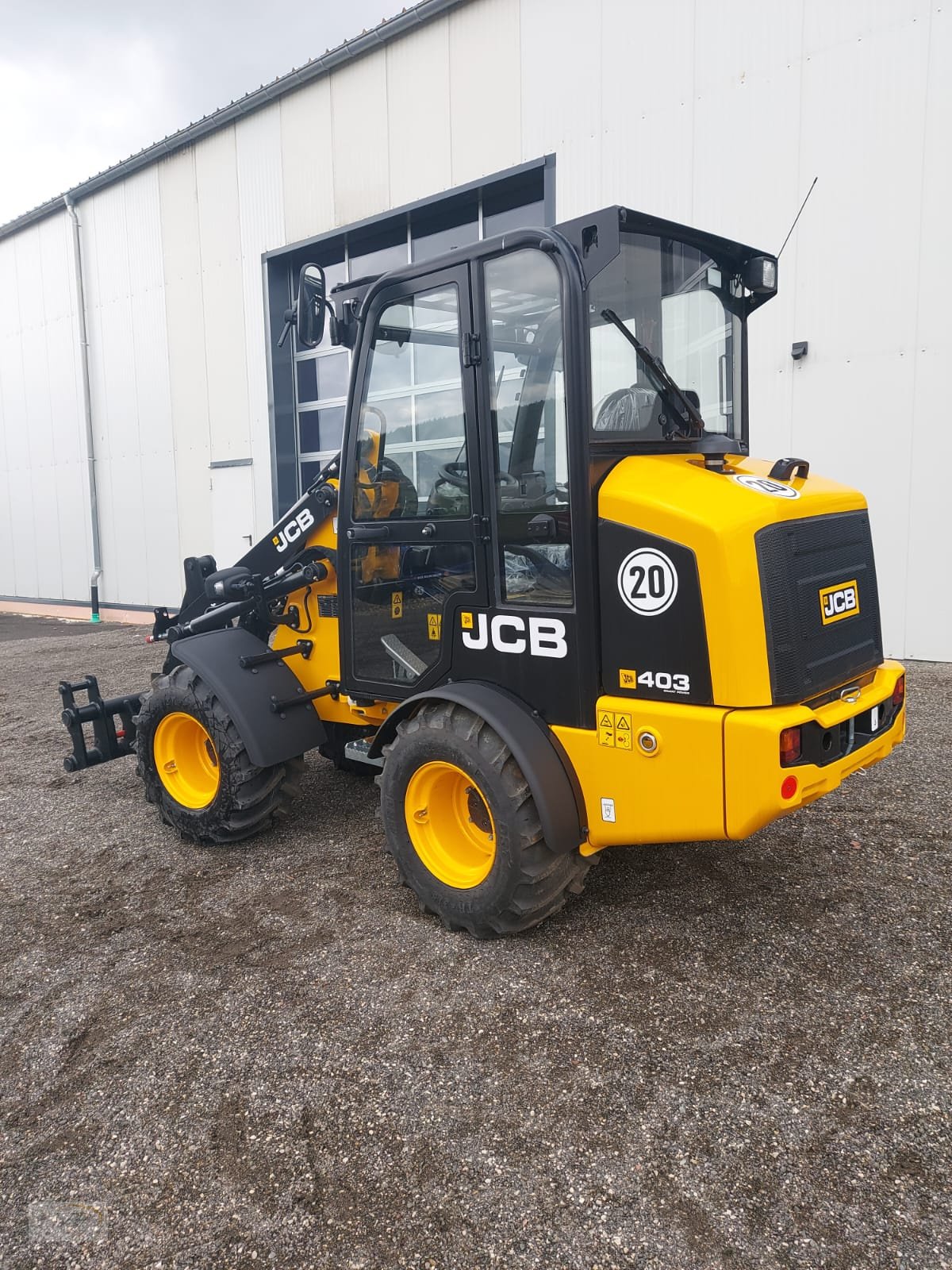 Radlader typu JCB 403 Vollkabine mit Heizung 25PS, Neumaschine v Pegnitz (Obrázek 7)