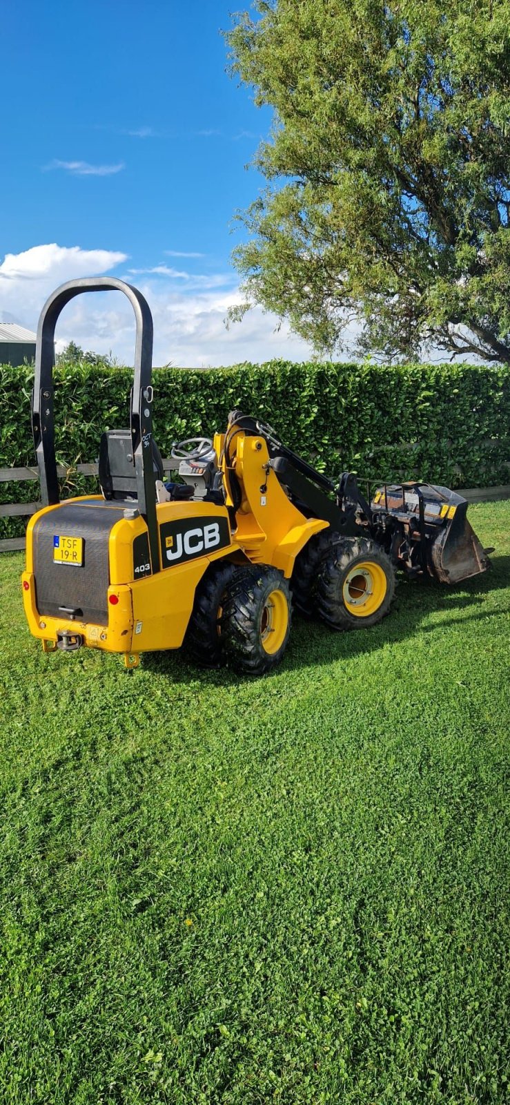 Radlader tip JCB 403, Gebrauchtmaschine in Bleiswijk (Poză 4)