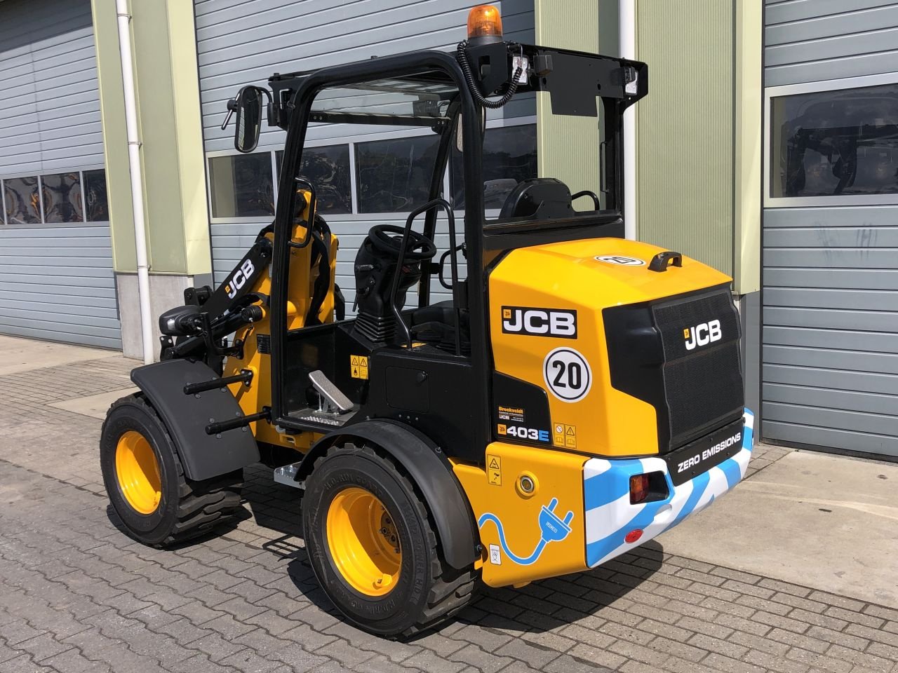 Radlader van het type JCB 403E Elektrische wiellader, Gebrauchtmaschine in Tynaarlo (Foto 8)