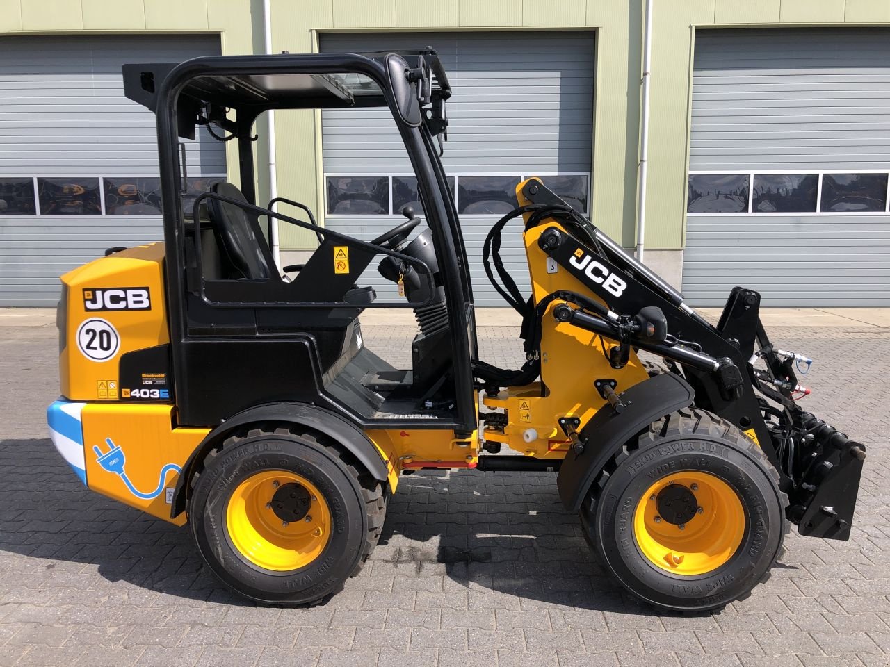 Radlader typu JCB 403E Elektrische wiellader, Gebrauchtmaschine v Tynaarlo (Obrázok 2)