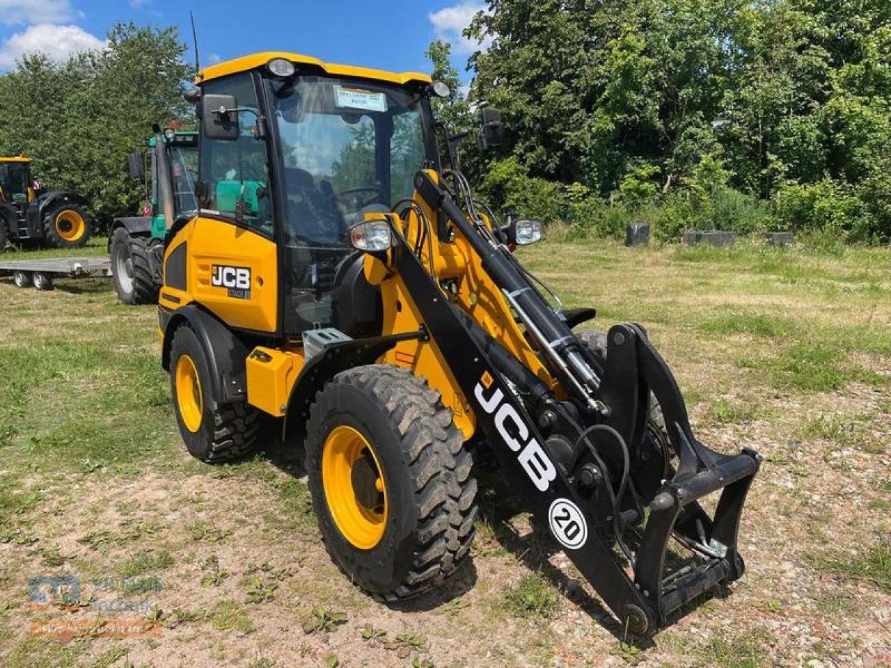 Radlader des Typs JCB 406 AGRI STUFE V, Neumaschine in Osterburg (Bild 4)