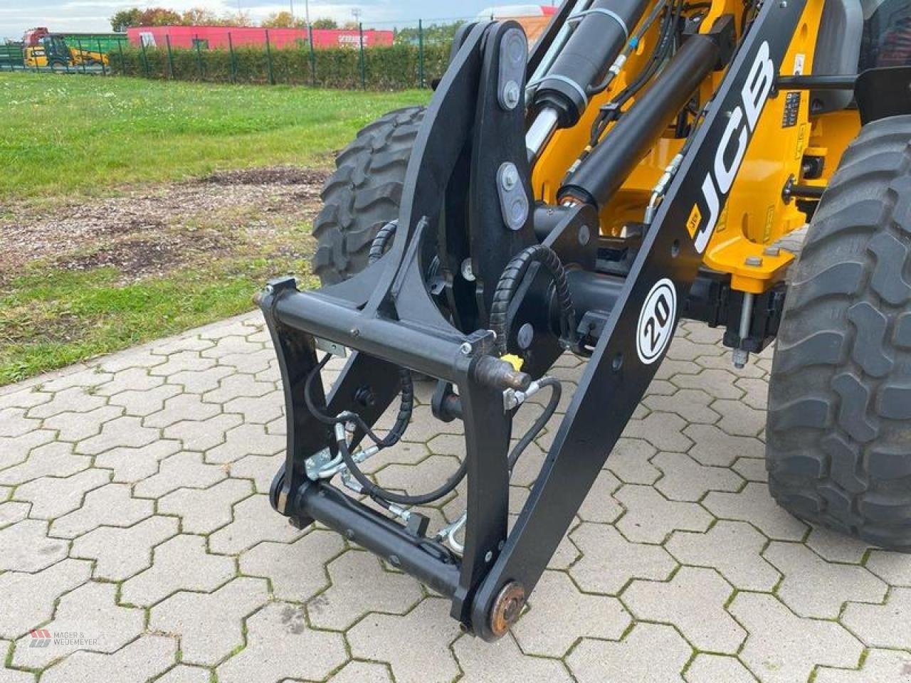 Radlader des Typs JCB 406 AGRI, Gebrauchtmaschine in Oyten (Bild 2)