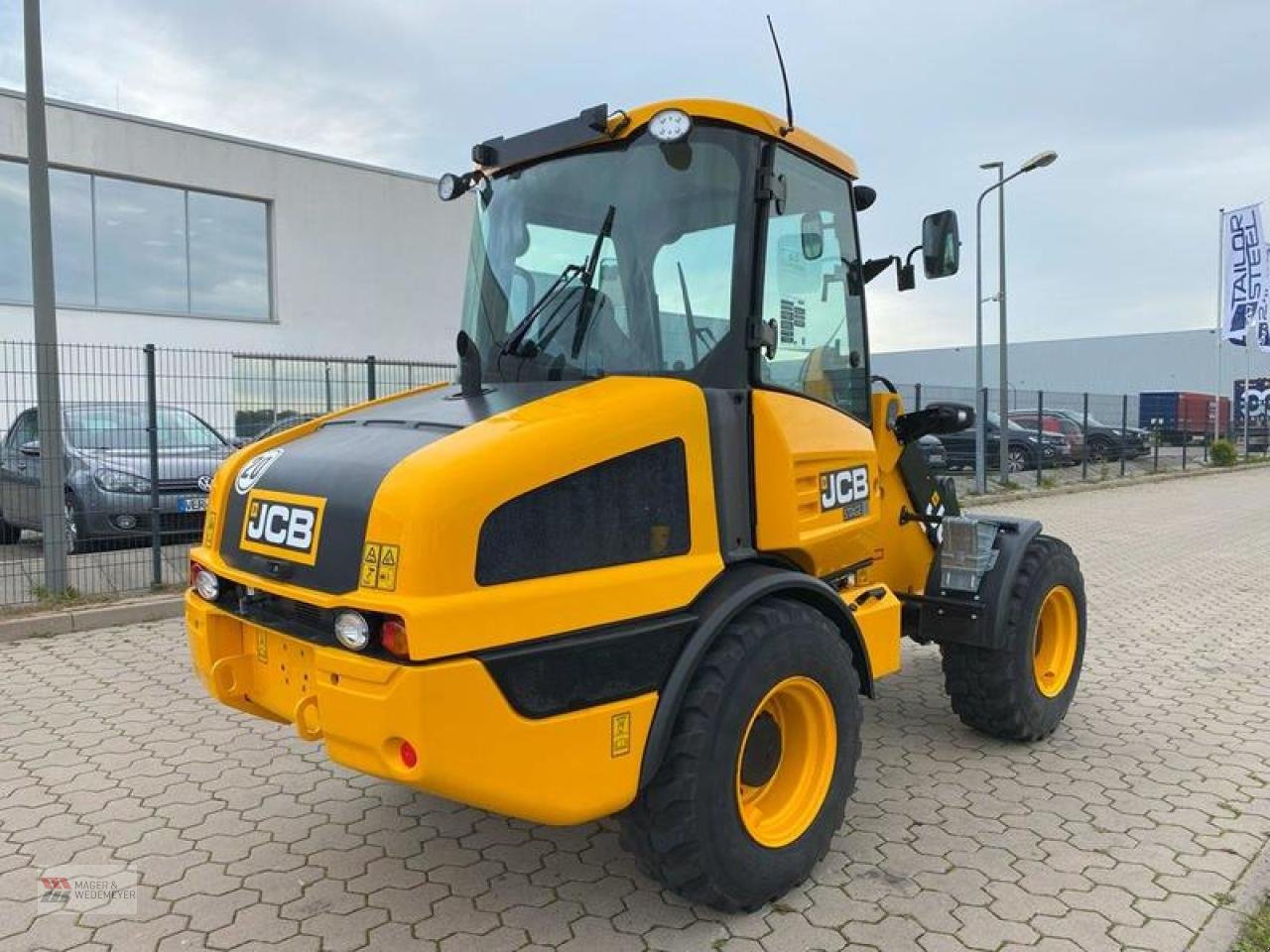 Radlader van het type JCB 406 AGRI, Gebrauchtmaschine in Oyten (Foto 4)