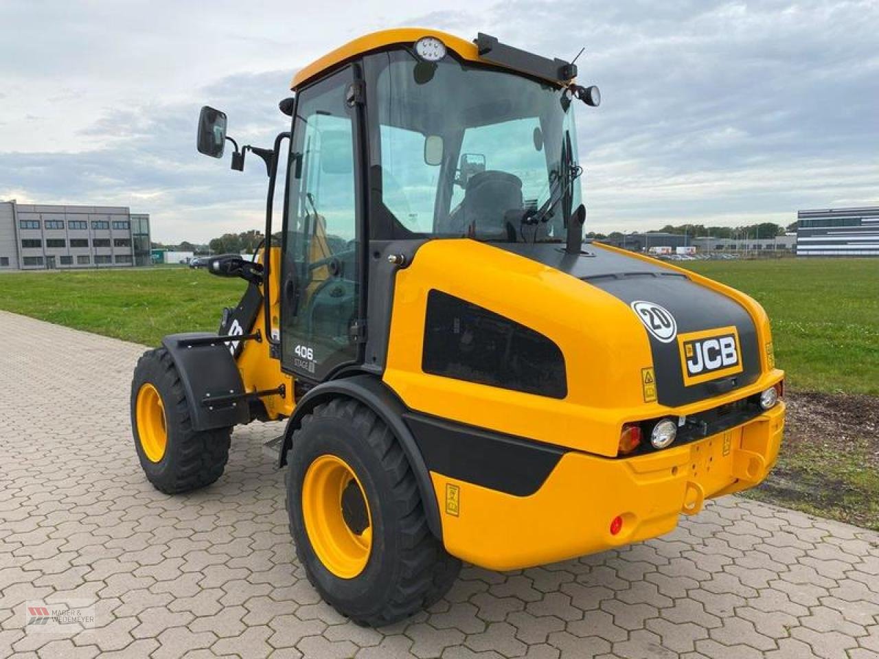 Radlader Türe ait JCB 406 AGRI, Gebrauchtmaschine içinde Oyten (resim 5)