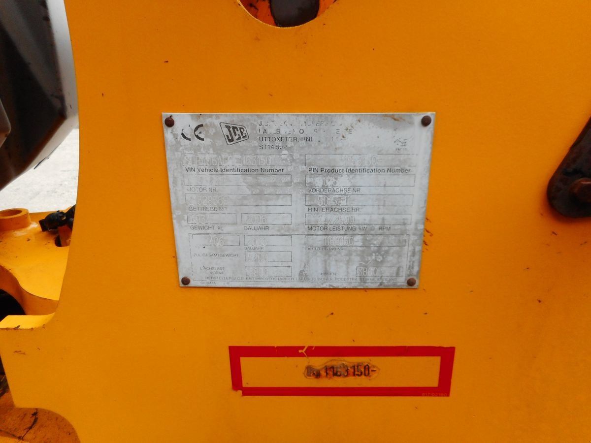 Radlader tip JCB 406 mit hydr. Schnellwechsler + Schaufel ( 4.934, Gebrauchtmaschine in St. Nikolai ob Draßling (Poză 5)