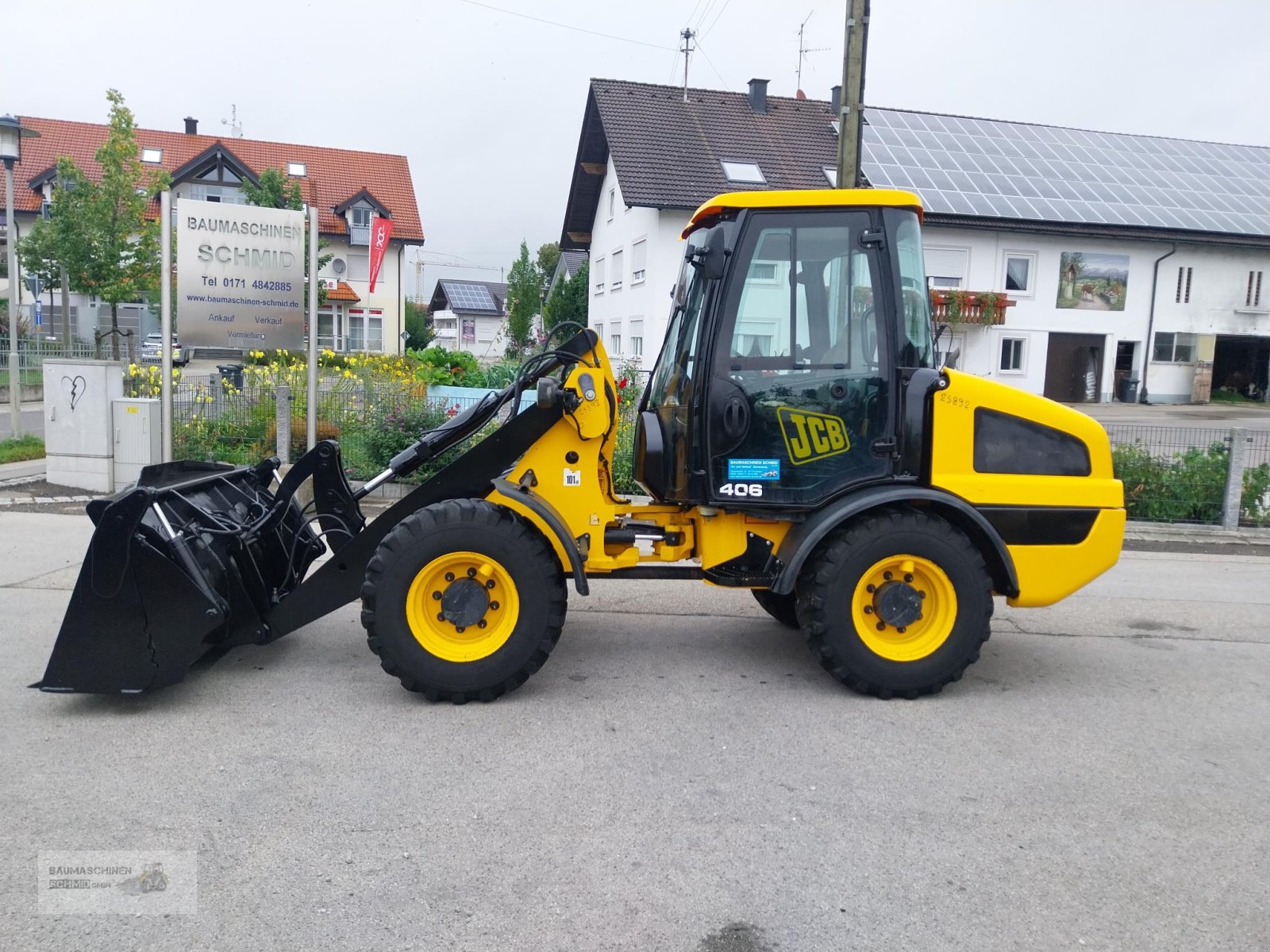 Radlader des Typs JCB 406, Gebrauchtmaschine in Stetten (Bild 1)