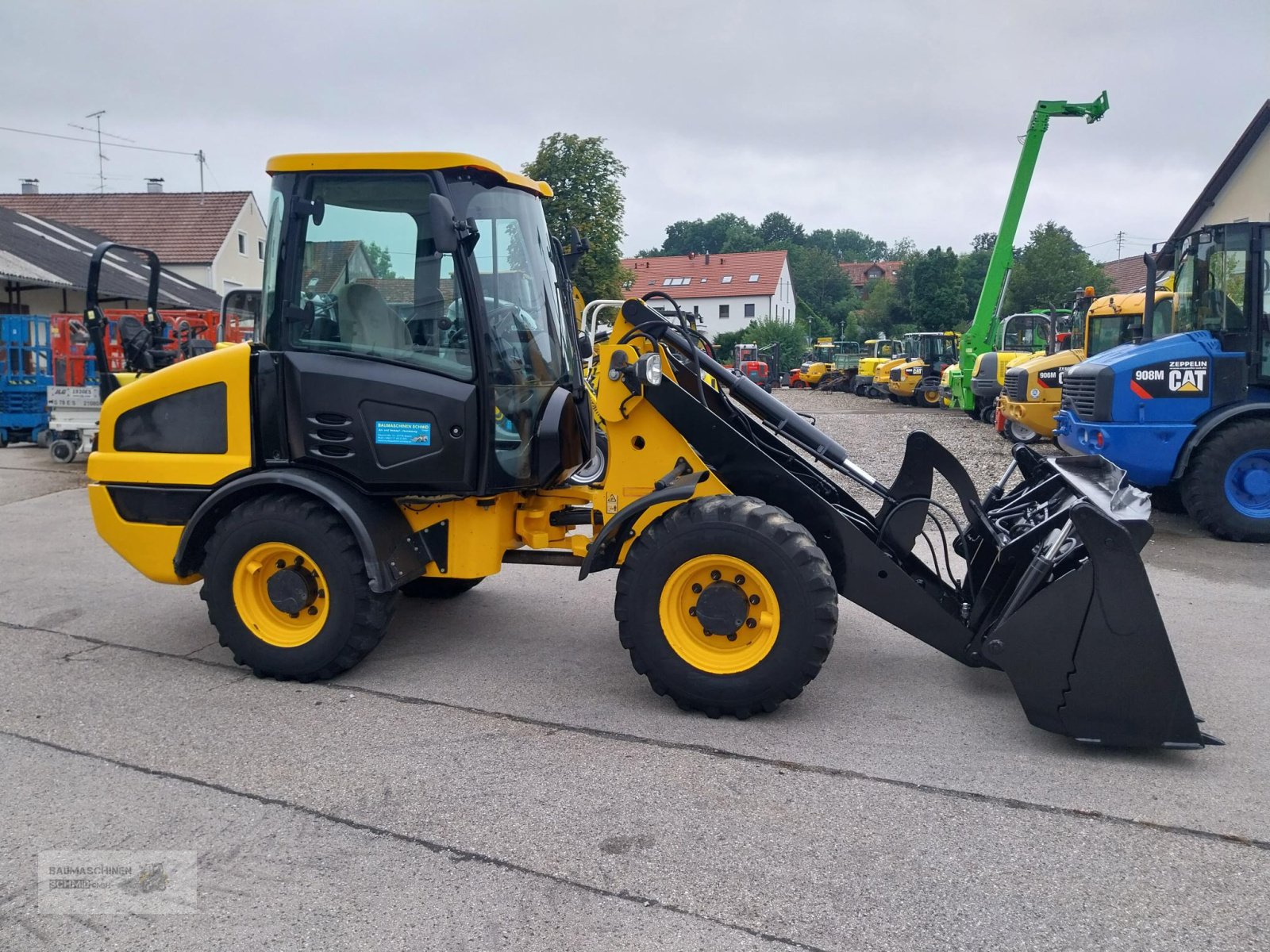 Radlader des Typs JCB 406, Gebrauchtmaschine in Stetten (Bild 3)