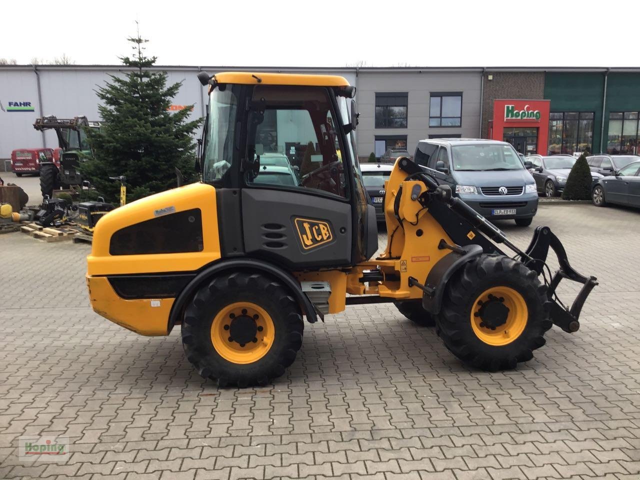 Radlader des Typs JCB 406, Gebrauchtmaschine in Bakum (Bild 4)