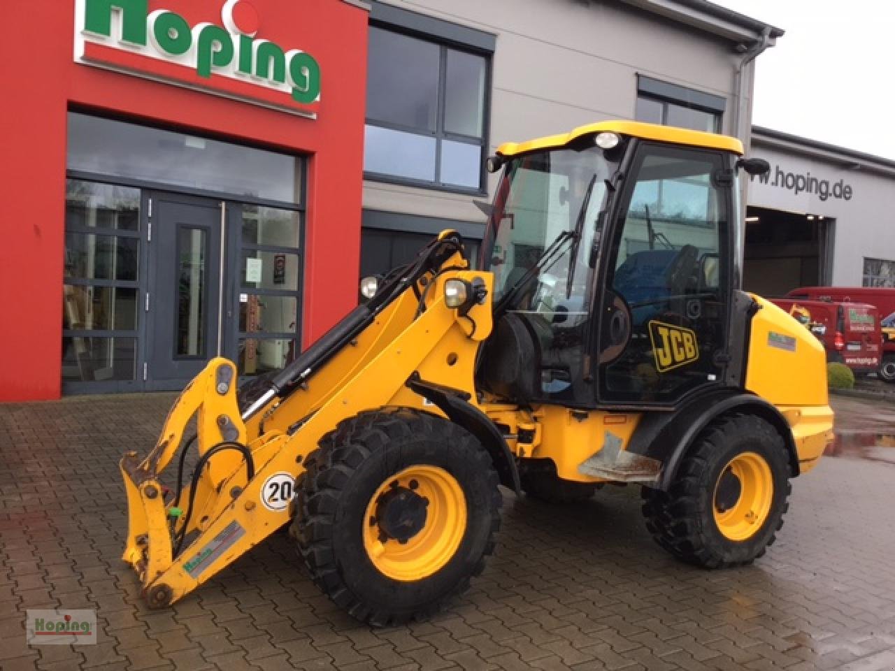 Radlader van het type JCB 406, Gebrauchtmaschine in Bakum (Foto 2)