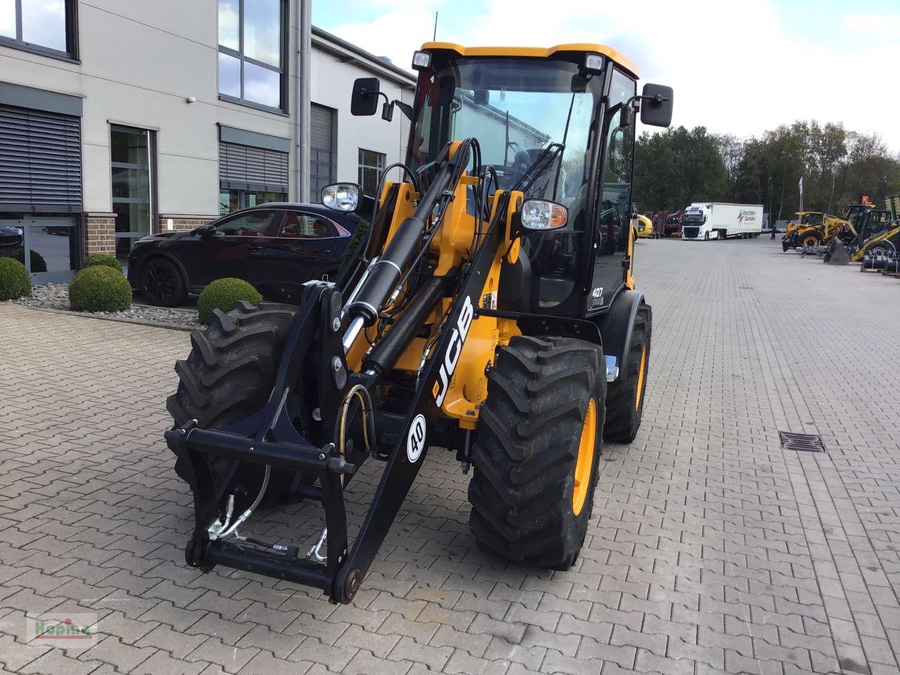 Radlader Türe ait JCB 407 (35 km/h), Gebrauchtmaschine içinde Bakum (resim 2)