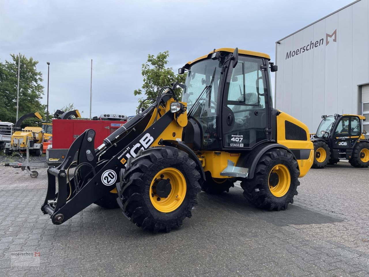 Radlader tip JCB 407 Agri, Neumaschine in Tönisvorst (Poză 2)