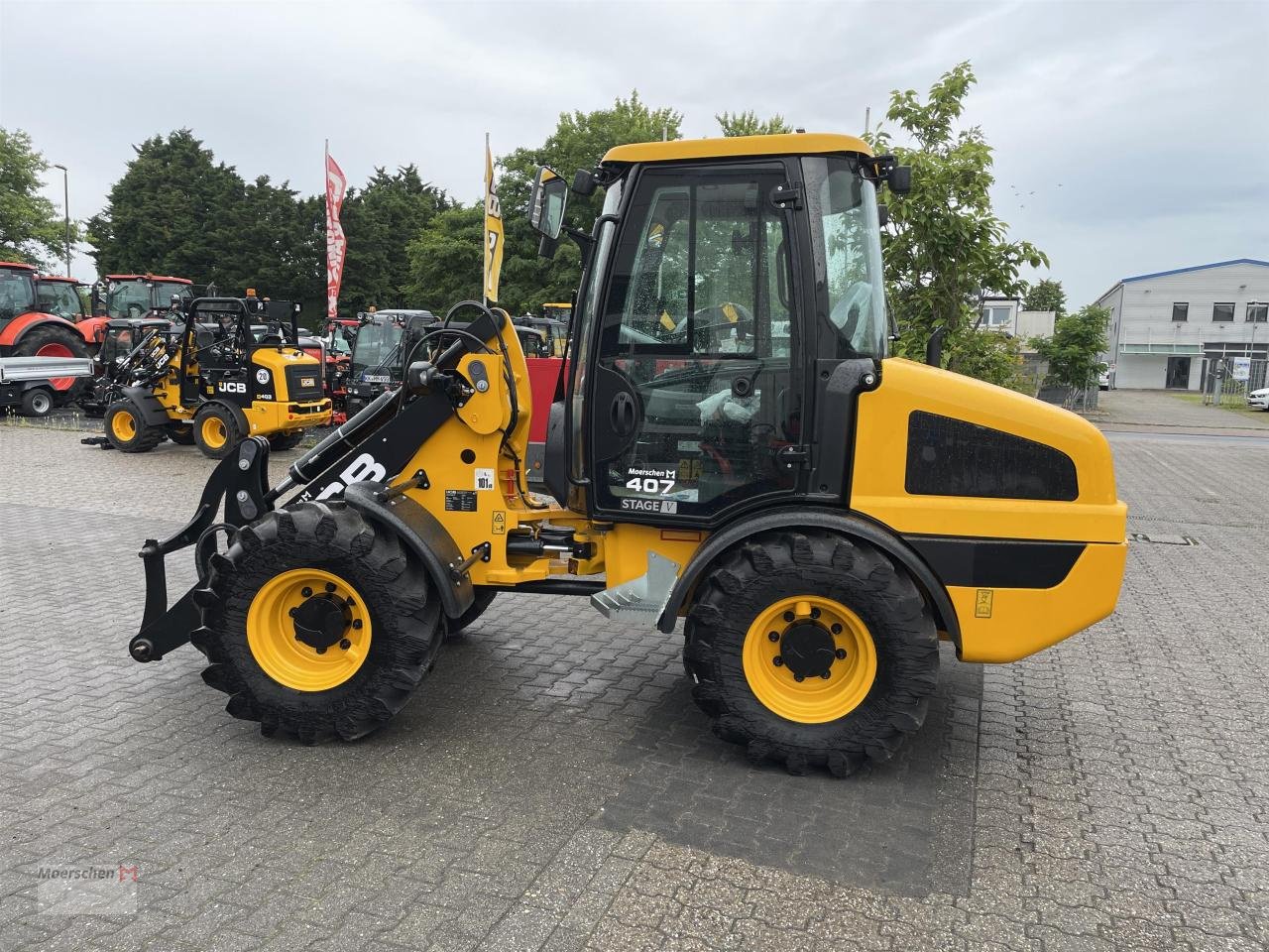 Radlader tip JCB 407 Agri, Neumaschine in Tönisvorst (Poză 3)