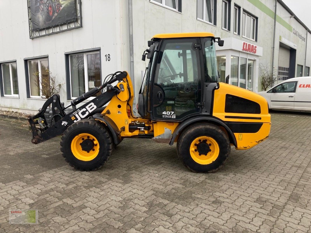 Radlader typu JCB 407, Gebrauchtmaschine w Weddingstedt (Zdjęcie 1)