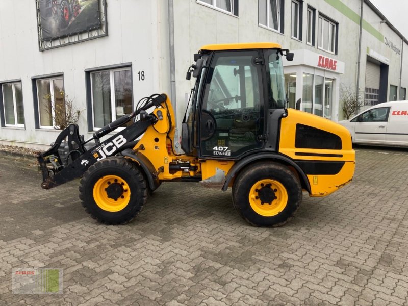 Radlader des Typs JCB 407, Gebrauchtmaschine in Weddingstedt (Bild 1)