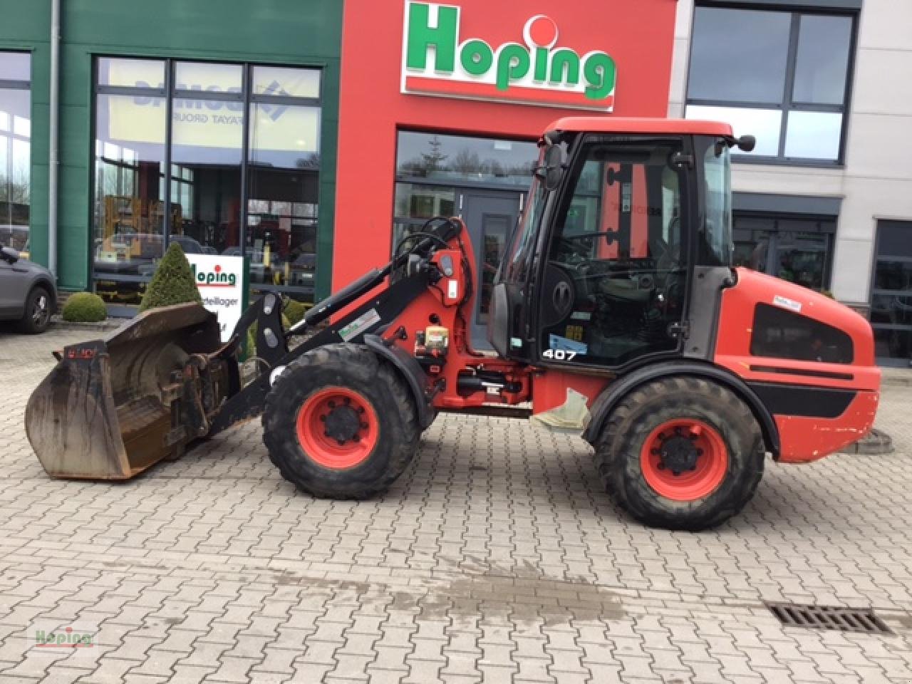 Radlader typu JCB 407, Gebrauchtmaschine w Bakum (Zdjęcie 1)