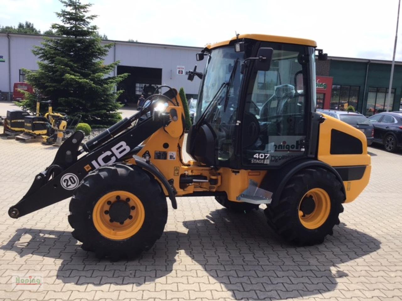 Radlader от тип JCB 407, Gebrauchtmaschine в Bakum (Снимка 5)