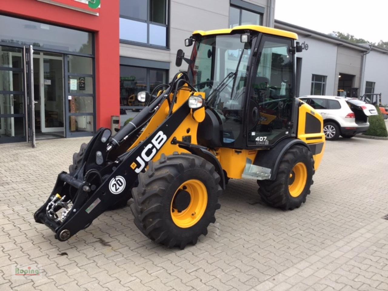 Radlader typu JCB 407, Gebrauchtmaschine w Bakum (Zdjęcie 2)