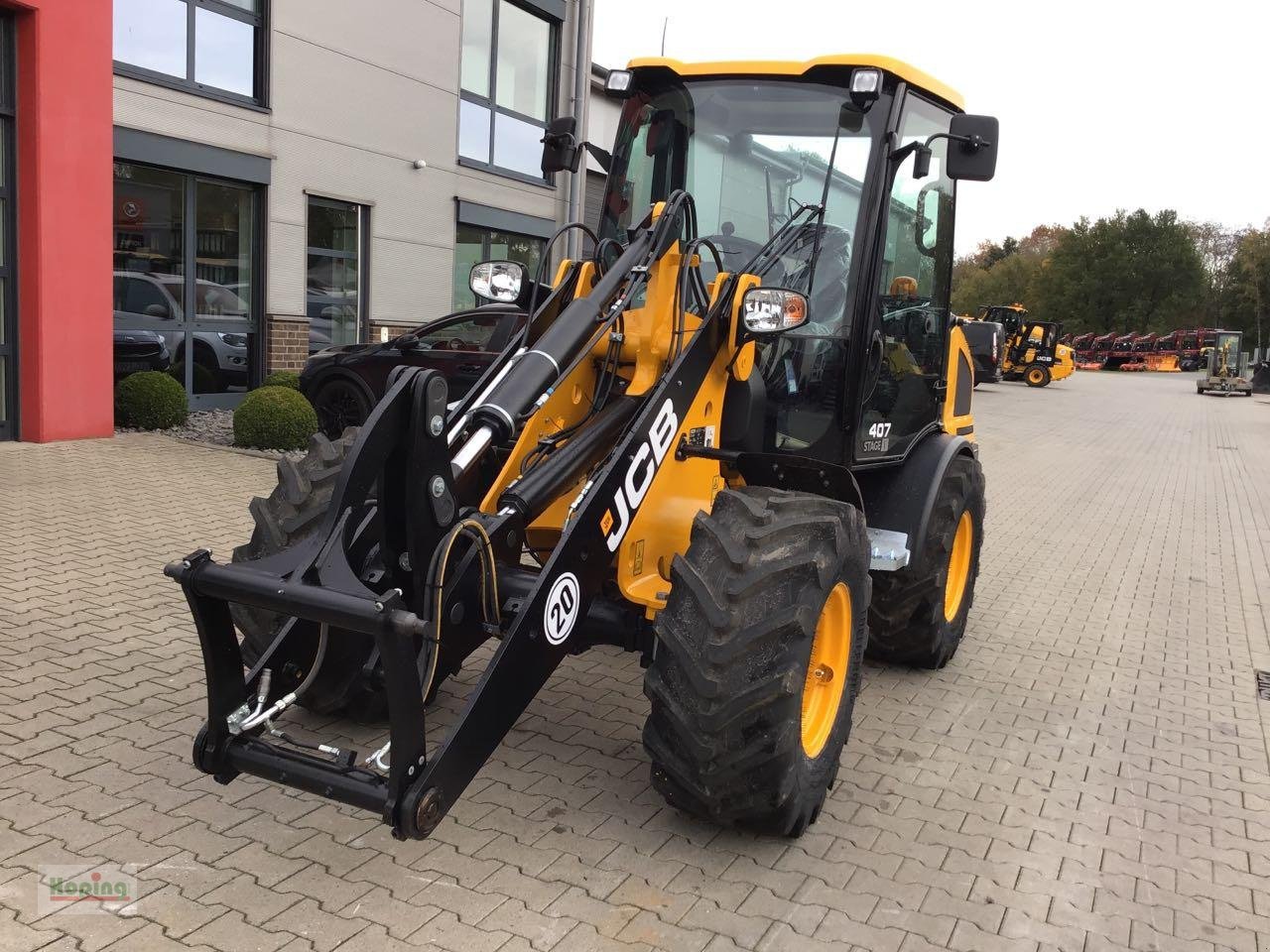 Radlader des Typs JCB 407, Gebrauchtmaschine in Bakum (Bild 2)