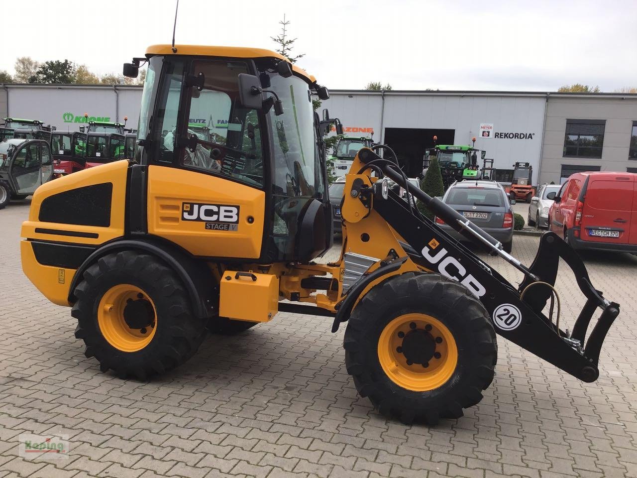 Radlader typu JCB 407, Gebrauchtmaschine w Bakum (Zdjęcie 3)