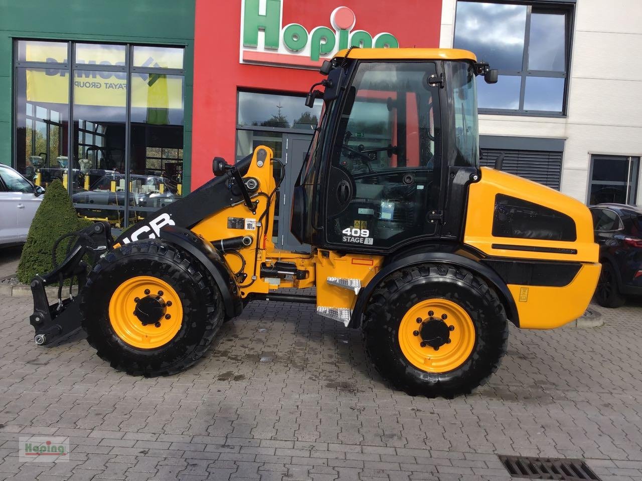 Radlader typu JCB 409 (40 km/h), Gebrauchtmaschine v Bakum (Obrázok 1)