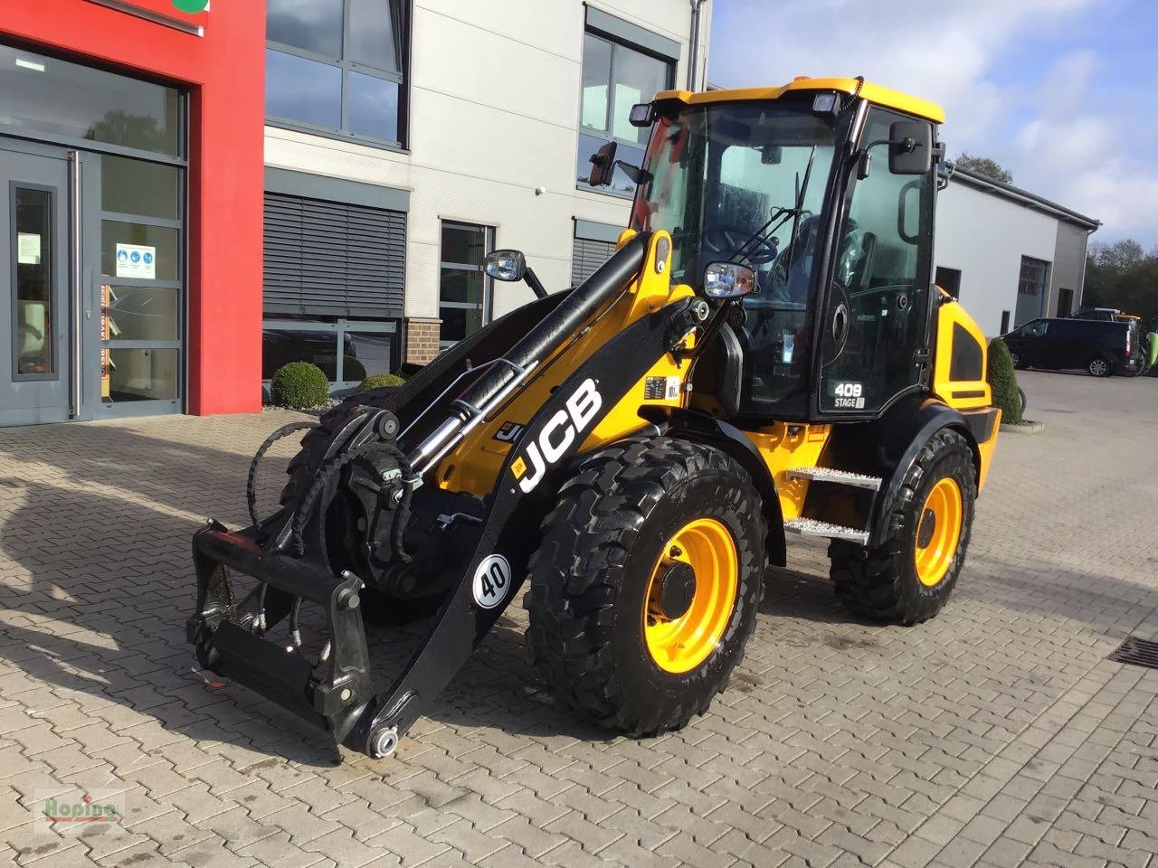 Radlader Türe ait JCB 409 (40 km/h), Gebrauchtmaschine içinde Bakum (resim 2)