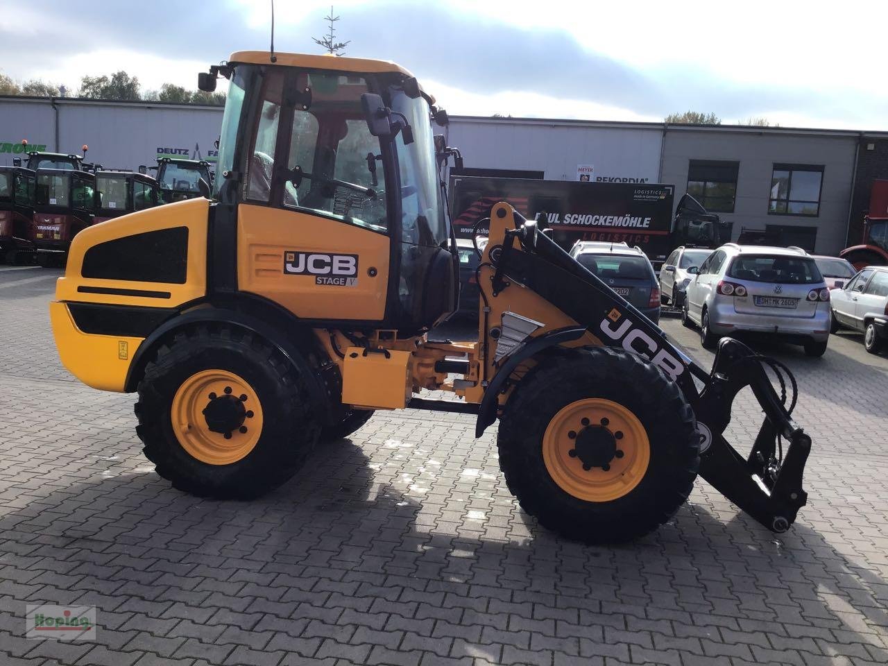 Radlader van het type JCB 409 (40 km/h), Gebrauchtmaschine in Bakum (Foto 3)