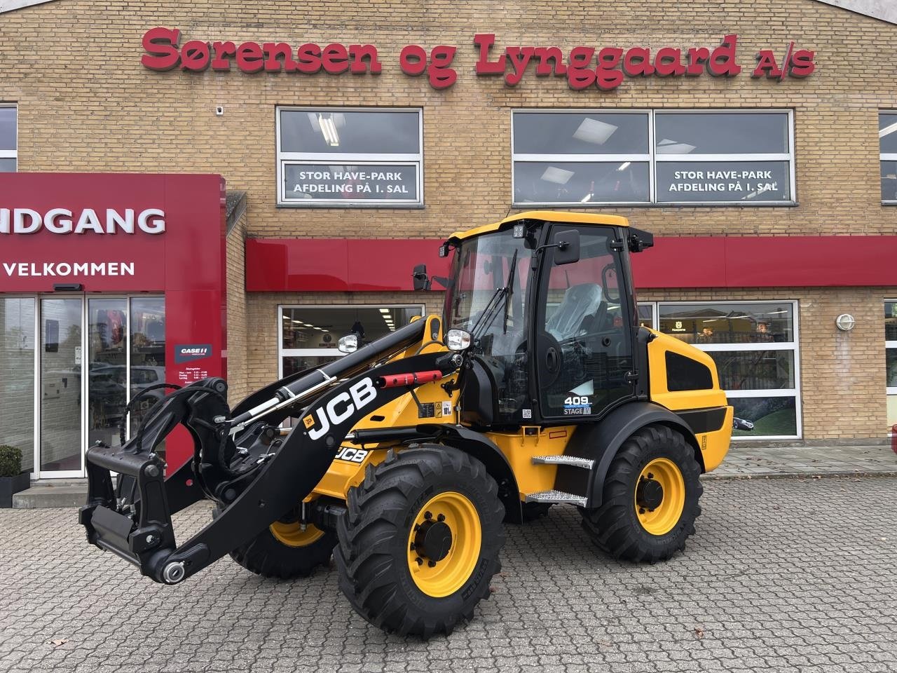 Radlader des Typs JCB 409 AGRI, Gebrauchtmaschine in Viborg (Bild 1)