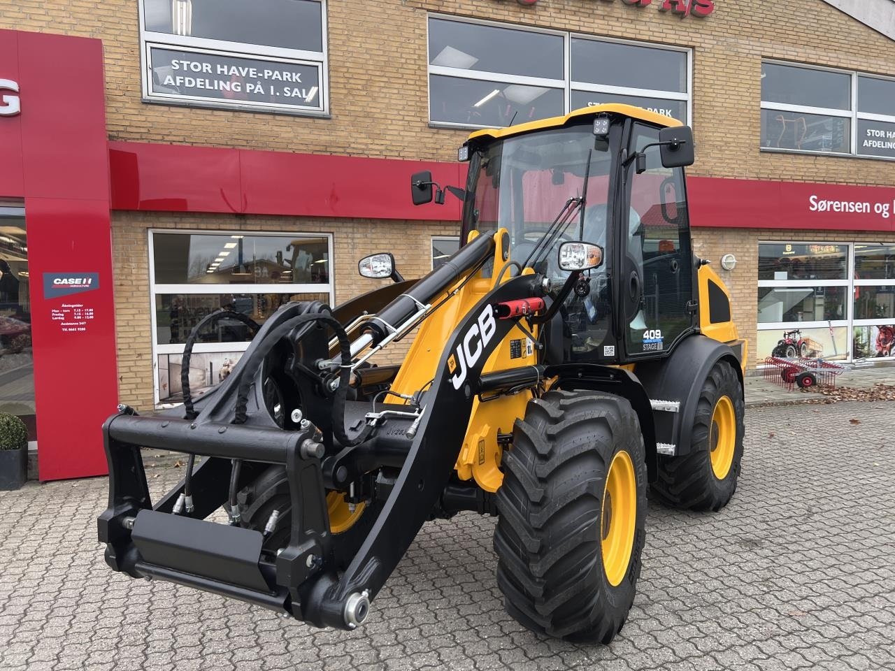 Radlader za tip JCB 409 AGRI, Gebrauchtmaschine u Viborg (Slika 2)